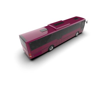 Modern şehir otobüsü, toplu taşıma.