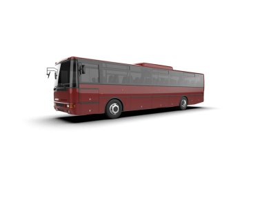 Modern şehir otobüsü, toplu taşıma.