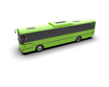 Modern şehir otobüsü, toplu taşıma.