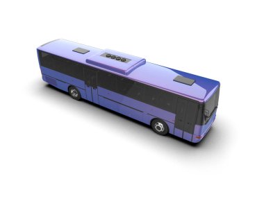 Modern şehir otobüsü, toplu taşıma.