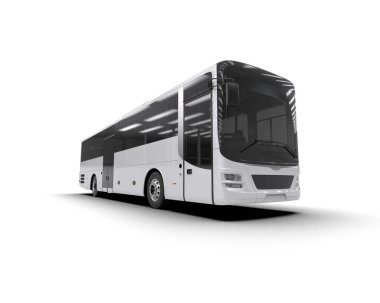 Modern şehir otobüsü, toplu taşıma.