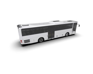 Modern şehir otobüsü, toplu taşıma.