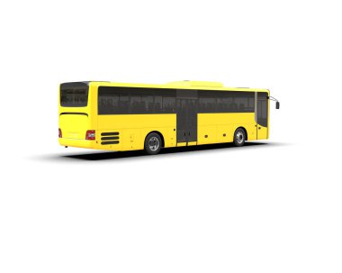 Modern şehir otobüsü, toplu taşıma.