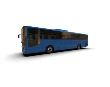 Modern şehir otobüsü, toplu taşıma.