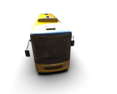 Modern şehir otobüsü, toplu taşıma.