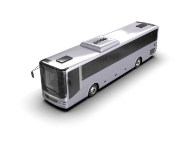 Modern şehir otobüsü, toplu taşıma.