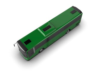 Modern şehir otobüsü, toplu taşıma.