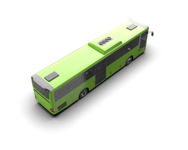 Modern şehir otobüsü, toplu taşıma.