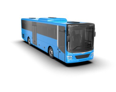 Modern şehir otobüsü, toplu taşıma.