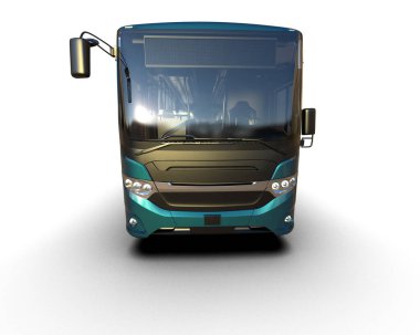 Modern şehir otobüsü, toplu taşıma.