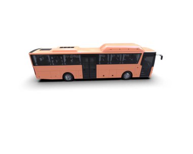 Modern şehir otobüsü, toplu taşıma.