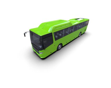 Modern şehir otobüsü, toplu taşıma.