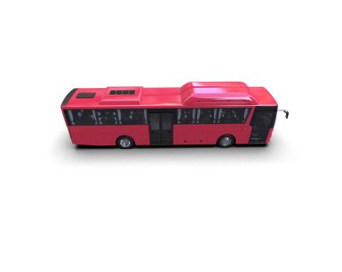 Modern şehir otobüsü, toplu taşıma.