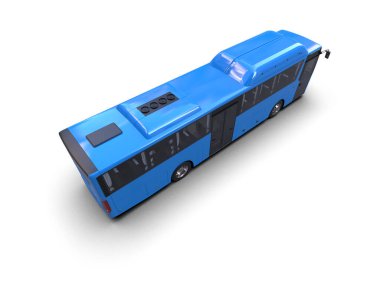 Modern şehir otobüsü, toplu taşıma.