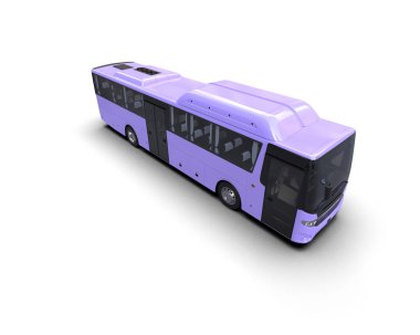 Modern şehir otobüsü, toplu taşıma.