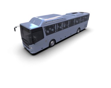 Modern şehir otobüsü, toplu taşıma.