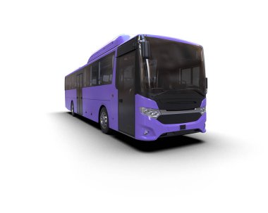 Modern şehir otobüsü, toplu taşıma.