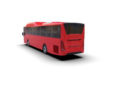 Modern şehir otobüsü, toplu taşıma.