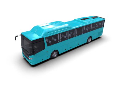 Modern şehir otobüsü, toplu taşıma.