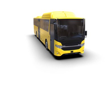 Modern şehir otobüsü, toplu taşıma.