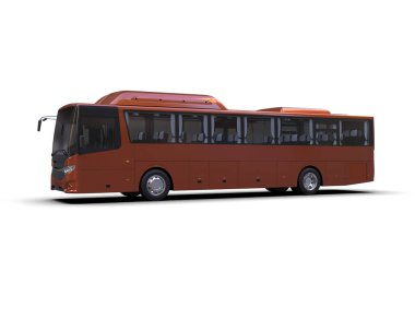 Modern şehir otobüsü, toplu taşıma.