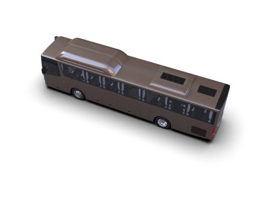 Modern şehir otobüsü, toplu taşıma.