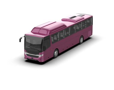 Modern şehir otobüsü, toplu taşıma.