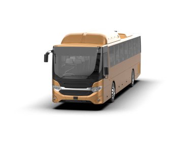 Modern şehir otobüsü, toplu taşıma.