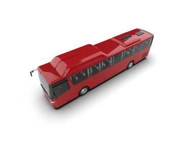 Modern şehir otobüsü, toplu taşıma.