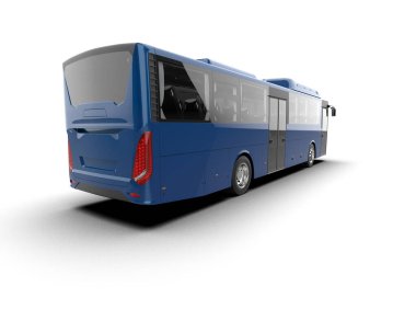 Modern şehir otobüsü, toplu taşıma.