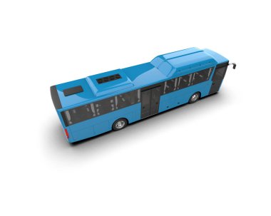 Modern şehir otobüsü, toplu taşıma.