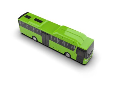 Modern şehir otobüsü, toplu taşıma.