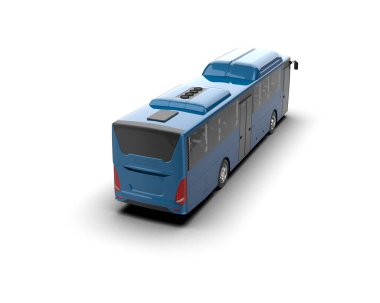 Modern şehir otobüsü, toplu taşıma.