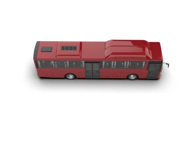 Modern şehir otobüsü, toplu taşıma.