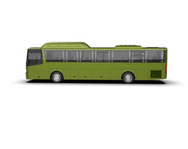 Modern şehir otobüsü, toplu taşıma.