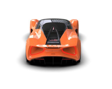 Beyaz arka planda izole edilmiş 3D kamuflaj spor araba çizimi