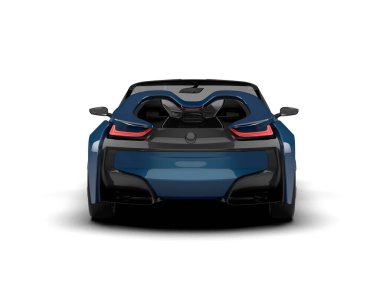 mavi modern spor araba arka planı