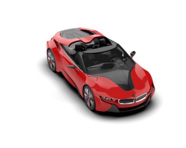 modern elektrikli spor araba