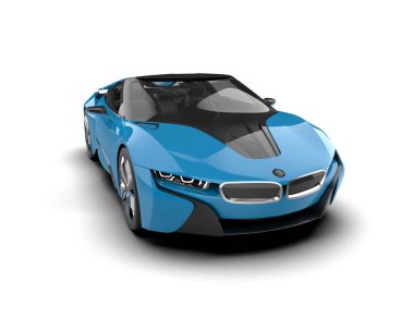 Modern spor araba - konsept görüntü