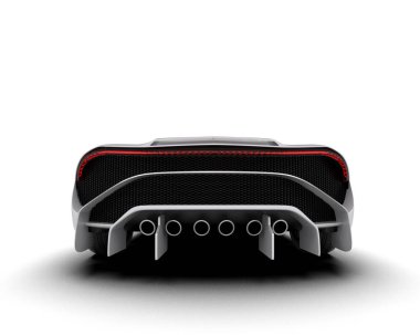 car seat on black background