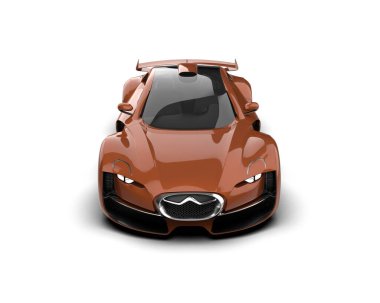 Daha az genel bir konsept arabanın 3 boyutlu çizimi