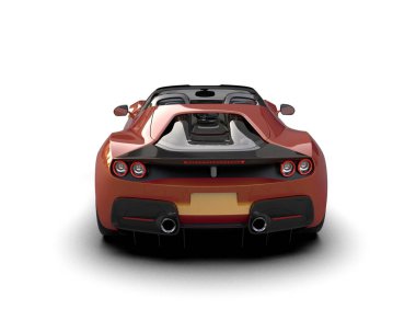 kırmızı modern süper araba