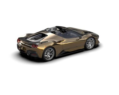 modern spor araba - ön görünüm