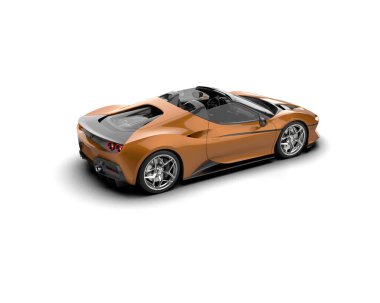 Daha az genel bir konsept arabanın 3 boyutlu çizimi