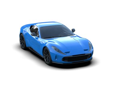 Daha az genel bir konsept arabanın 3 boyutlu çizimi