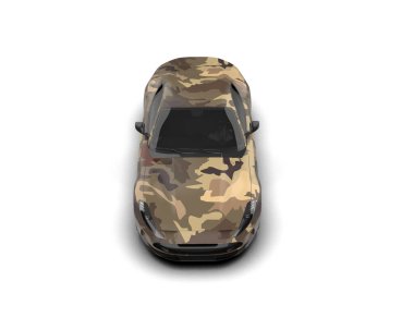 Bir markanın 3 boyutlu tasarımı - daha az genel bir araba