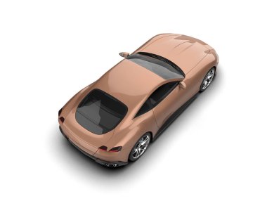 - Araba. beyaz arkaplanda izole