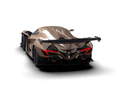 Bir süper spor konseptinin 3 boyutlu canlandırması