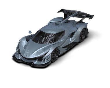 Daha az genel bir konsept arabanın 3 boyutlu çizimi