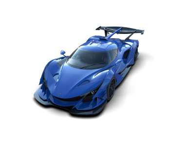 mavi spor konsept araba